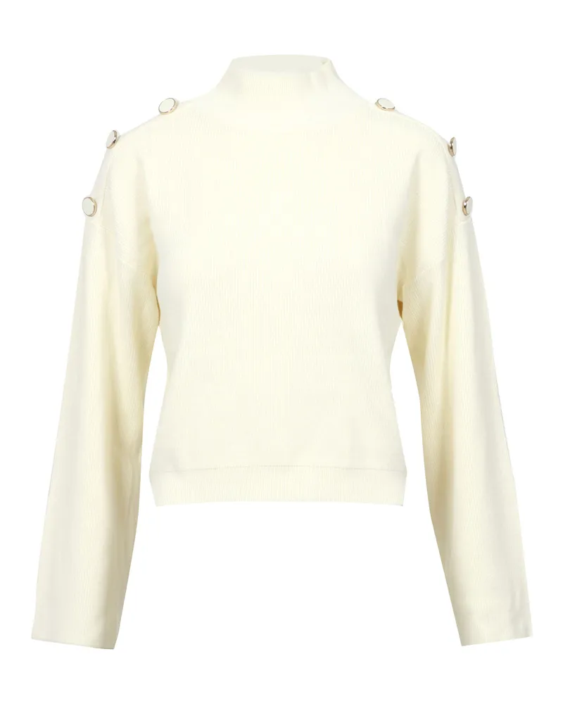Kaos Sweaters Creme Cream