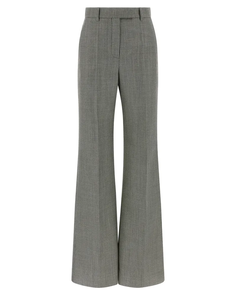 Valentino Garavani Valentino Garavani Houndstooth Hosen White