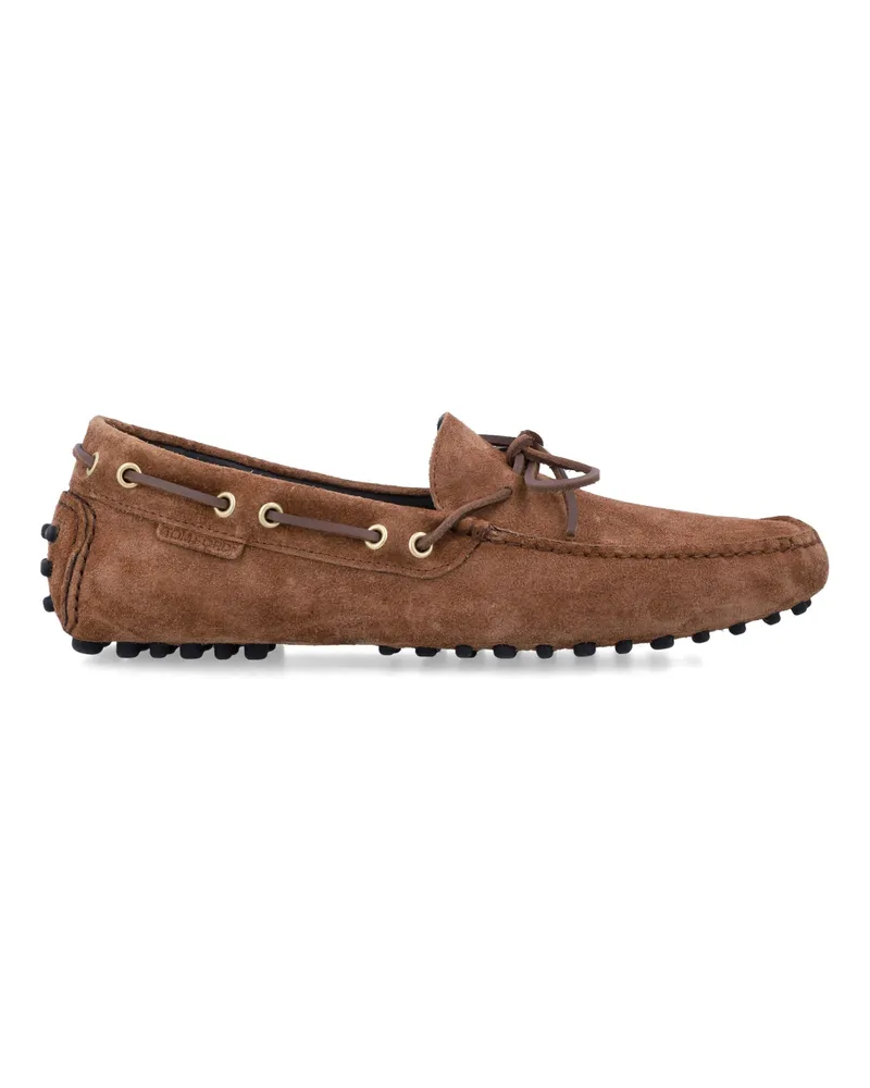 Tom Ford Flat Schuhe Dark