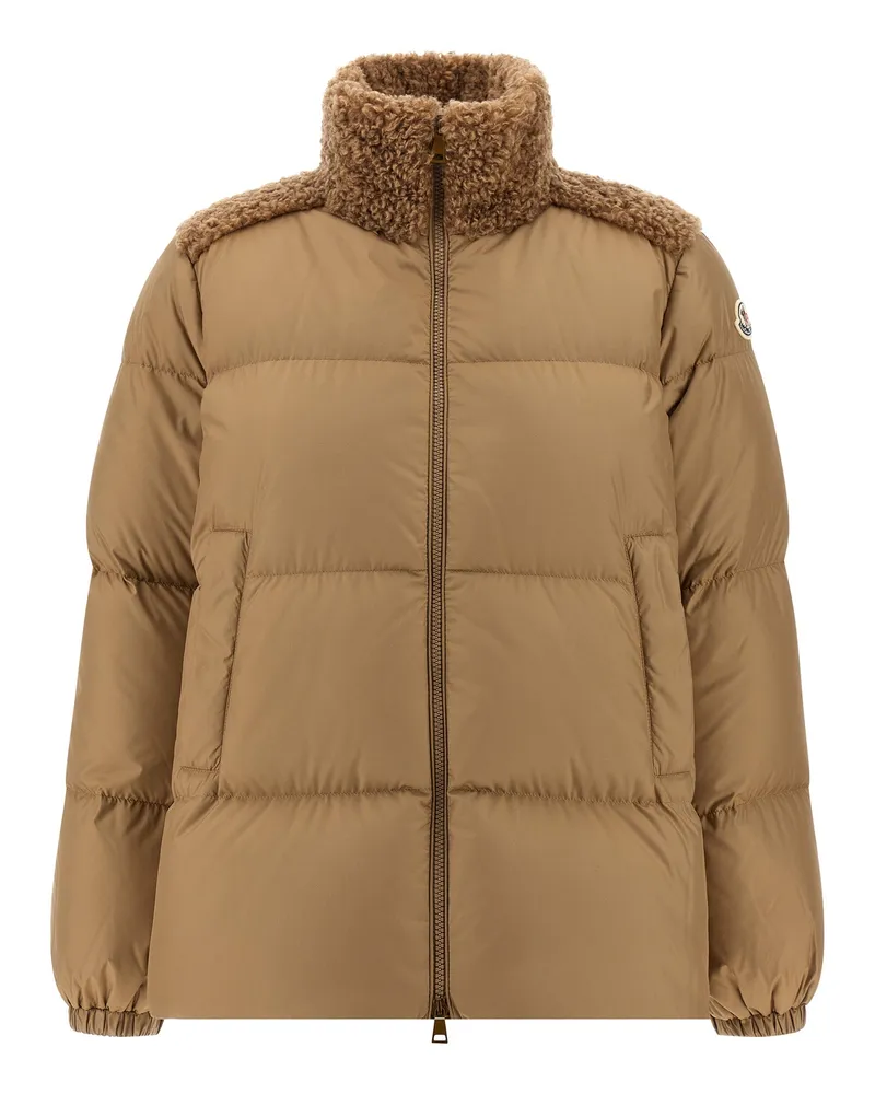 Moncler Esnaie' Daunenjacke Beige