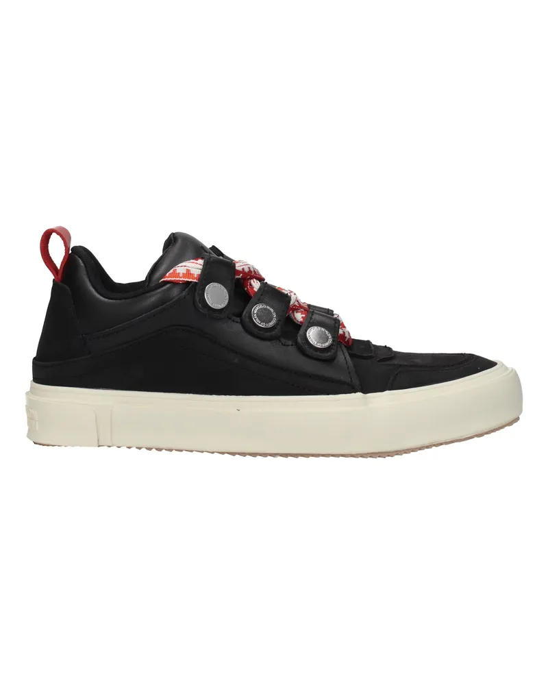 Marcelo Burlon | County of Milan Sneakers Ticinella Herren Wildleder Schwarz/Rot -