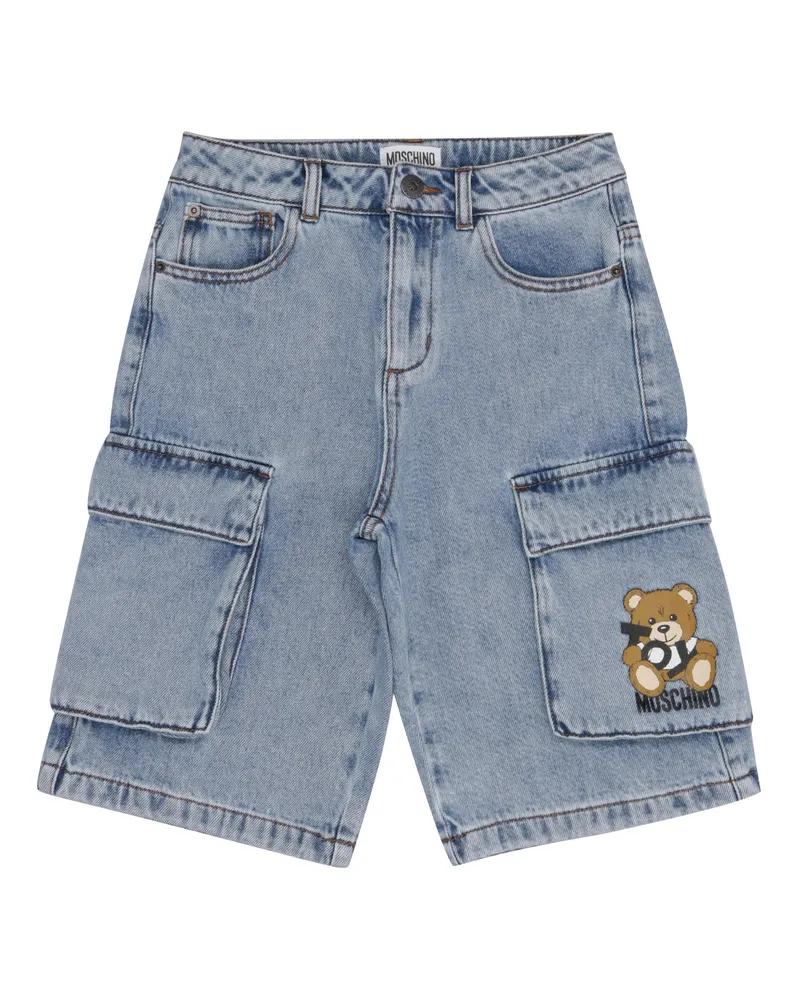 Moschino Shorts Blau Blue