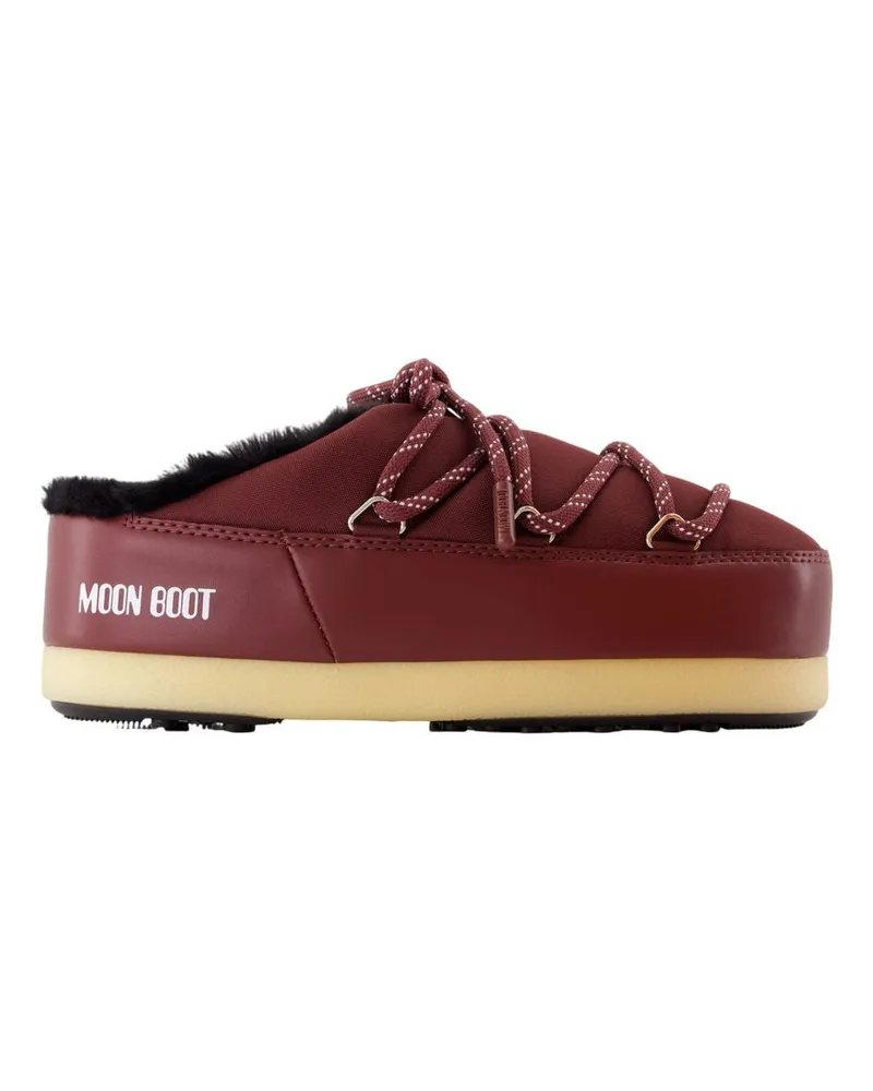 Moon Boot EVX MULE SANDALS MONOD SYNTHETISCHE BIRGUNDE Burgundy