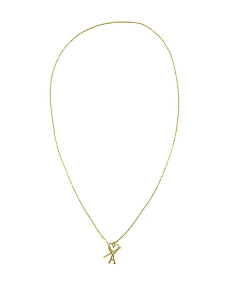 AMI Paris ADC Halskette  Metall Gold Gold