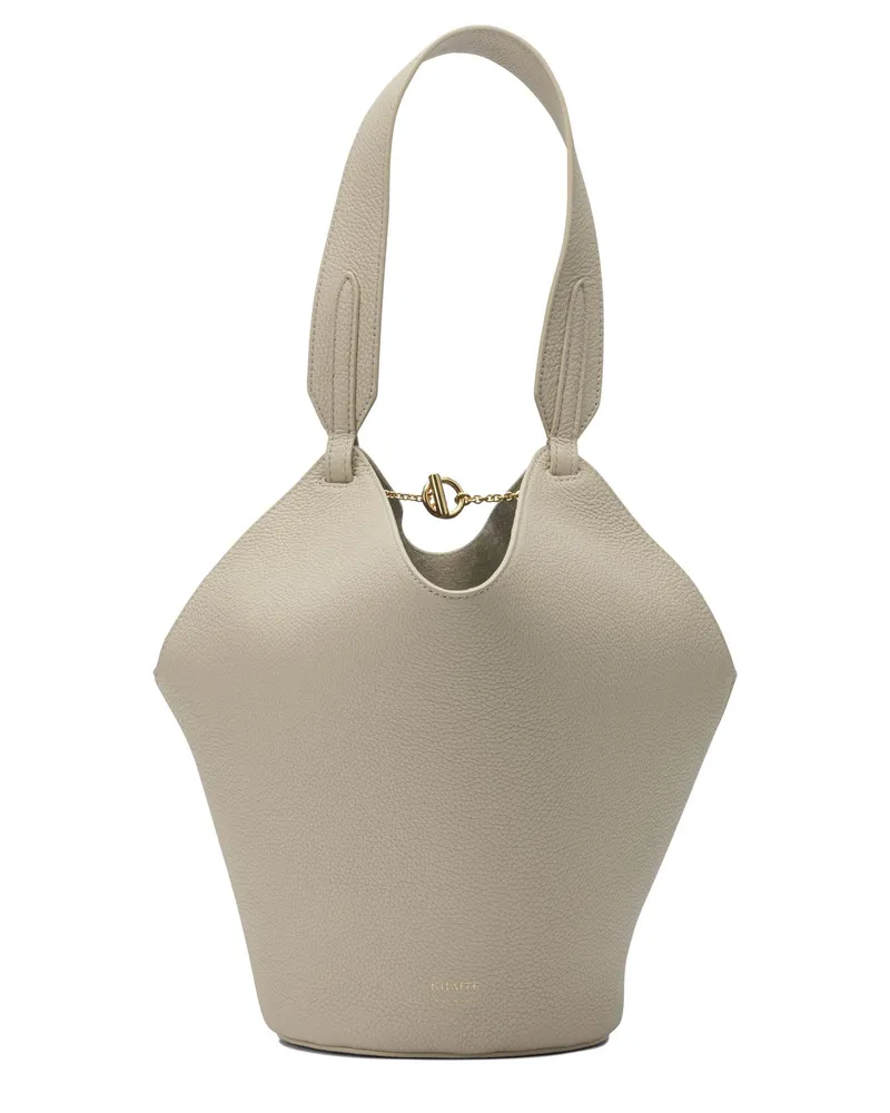 KHAITE Lotus Mini“ Umhängetasche Beige