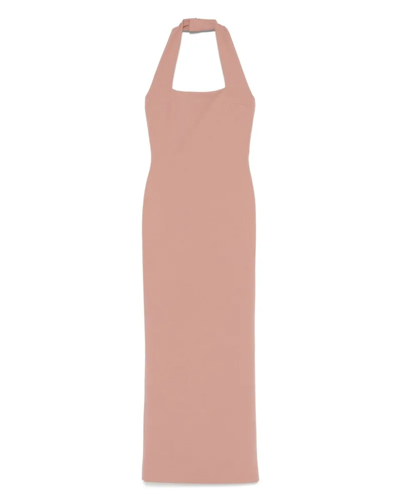 Solace London Trost London Ilona Maxi Kleid Beige