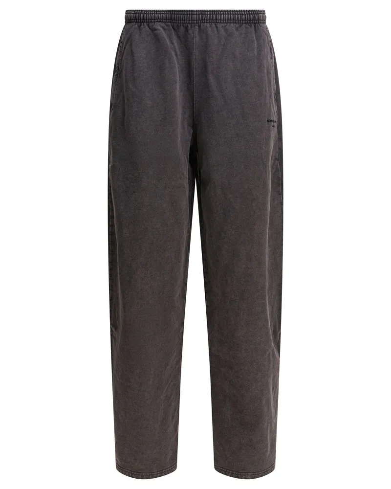 Alexander Wang Jogginghose mit vorgeformtem Bein Black
