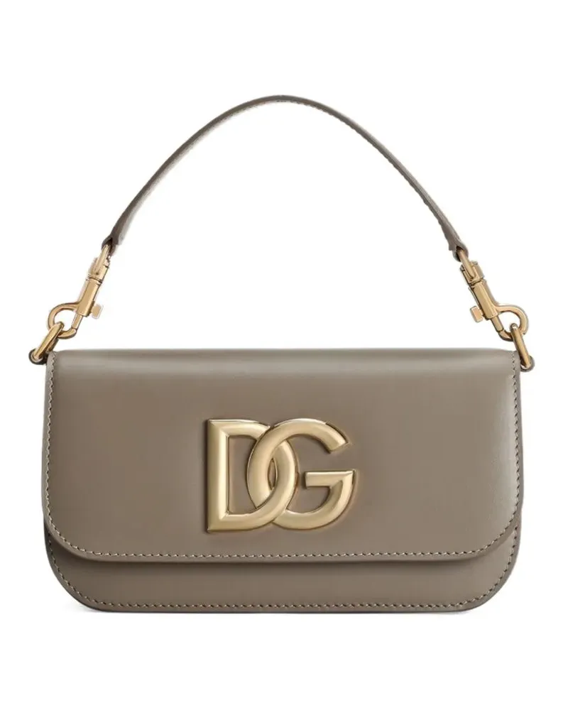 Dolce & Gabbana Leder Umhängetasche 8i399