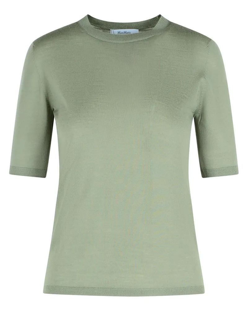 Max Mara Gerico' Green Virgin Wollpullover Green