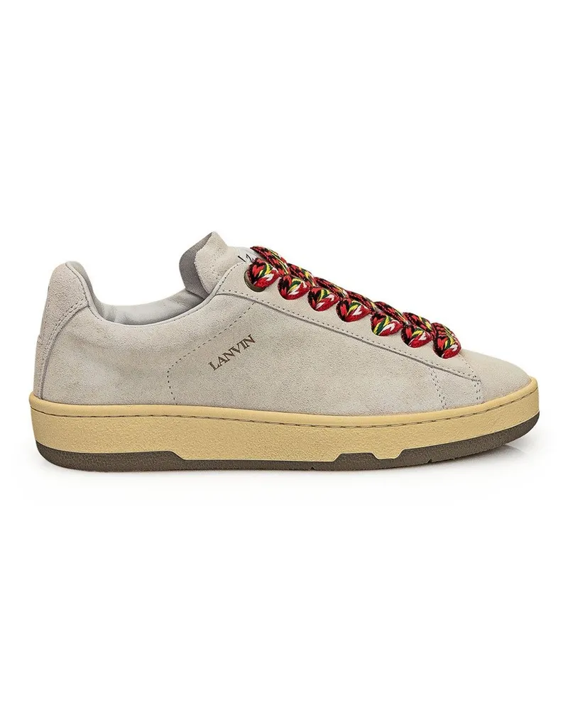 Lanvin Curb Sneakers Grau