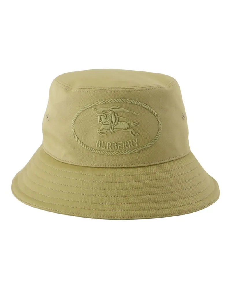 Burberry Stempelschaufel Hut  Baumwoll Beige Beige