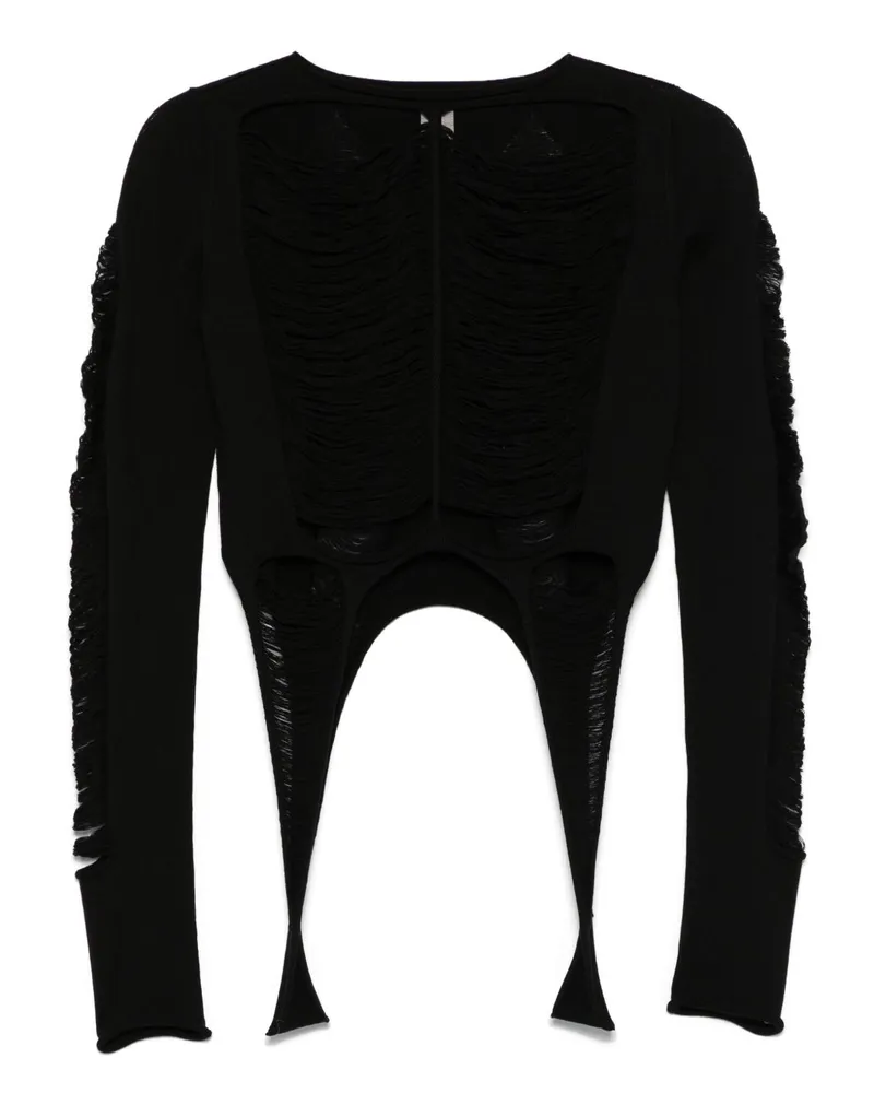 Rick Owens Wolltop Black