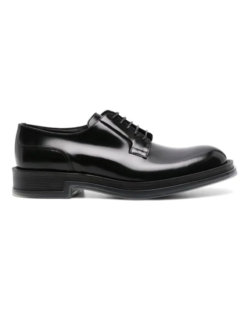 Alexander McQueen schnüren Derbies Black