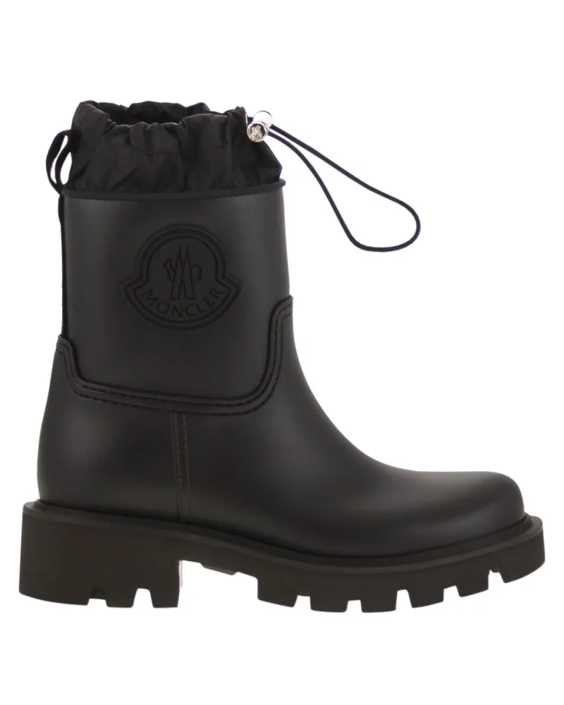 Moncler Kickstream -Regenstiefel Black