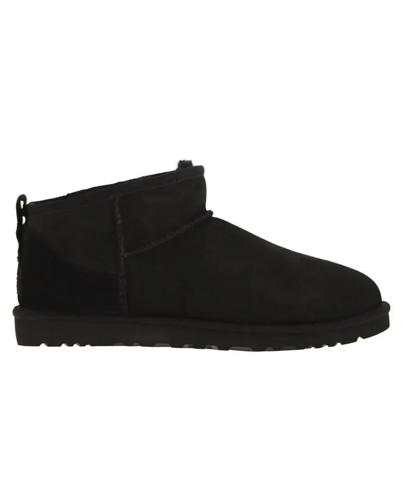UGG Classic Ultra Mini Sheepell Stiefel Black