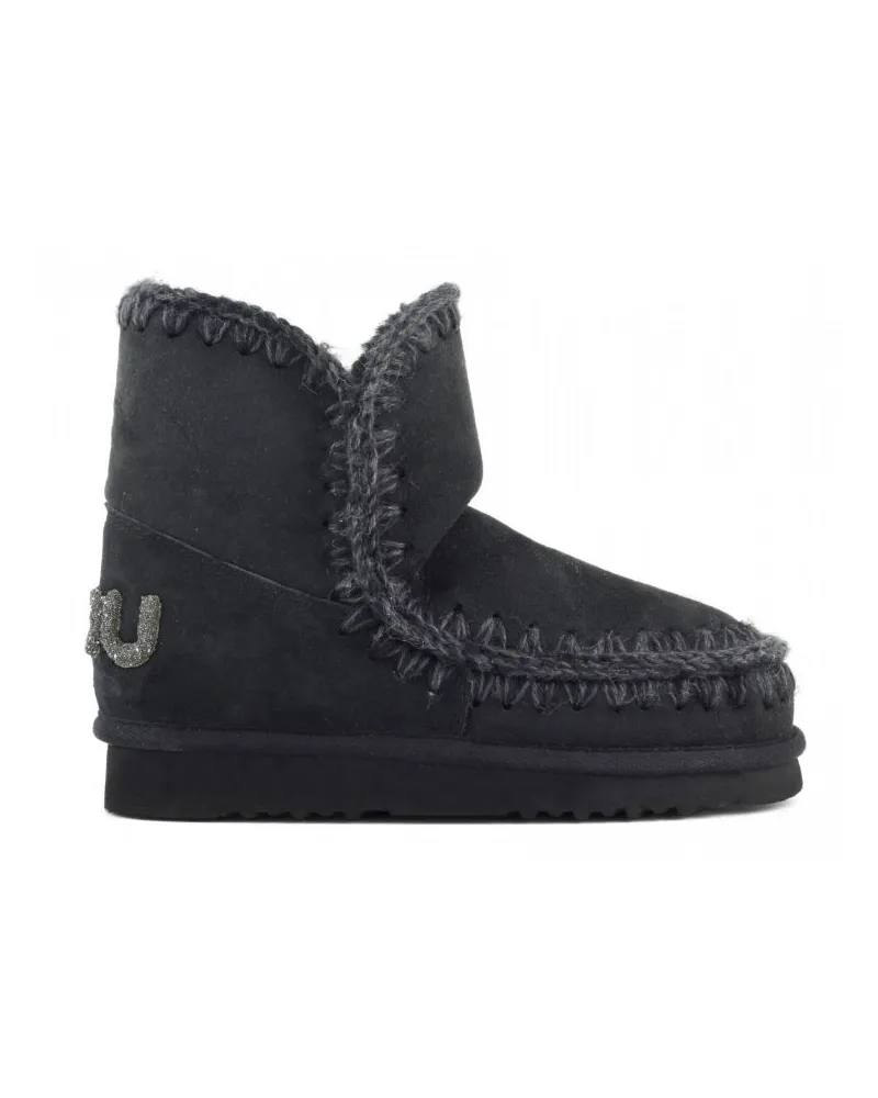 Mou Eskimo 18 Glitzer-Logo Black