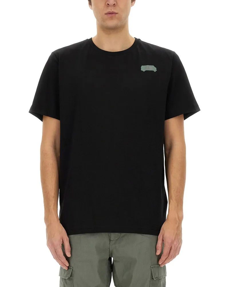 The North Face Das Grafik -T -Shirt im Norden der Nordfläche im Freien Black