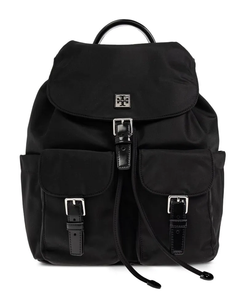 Tory Burch Virginia Nylon Rucksack Black