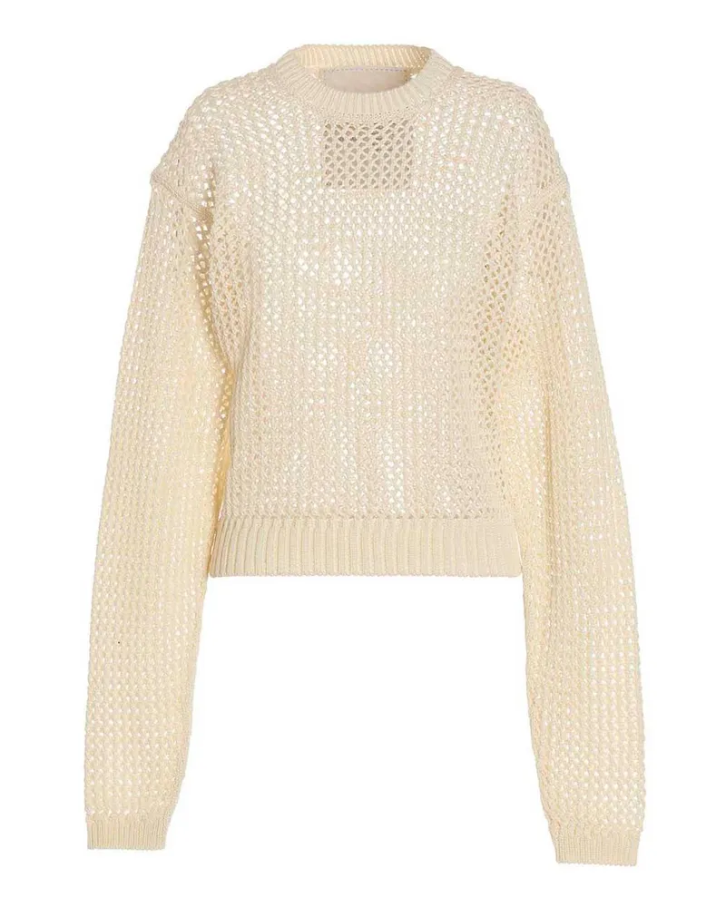 RAMAEL Bio Cable' Pullover White