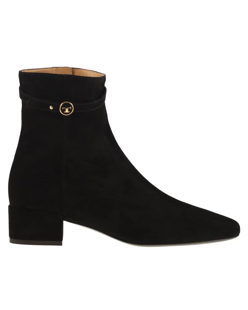 TOD'S Tod 's Wildleder -Knöchelstiefel Black