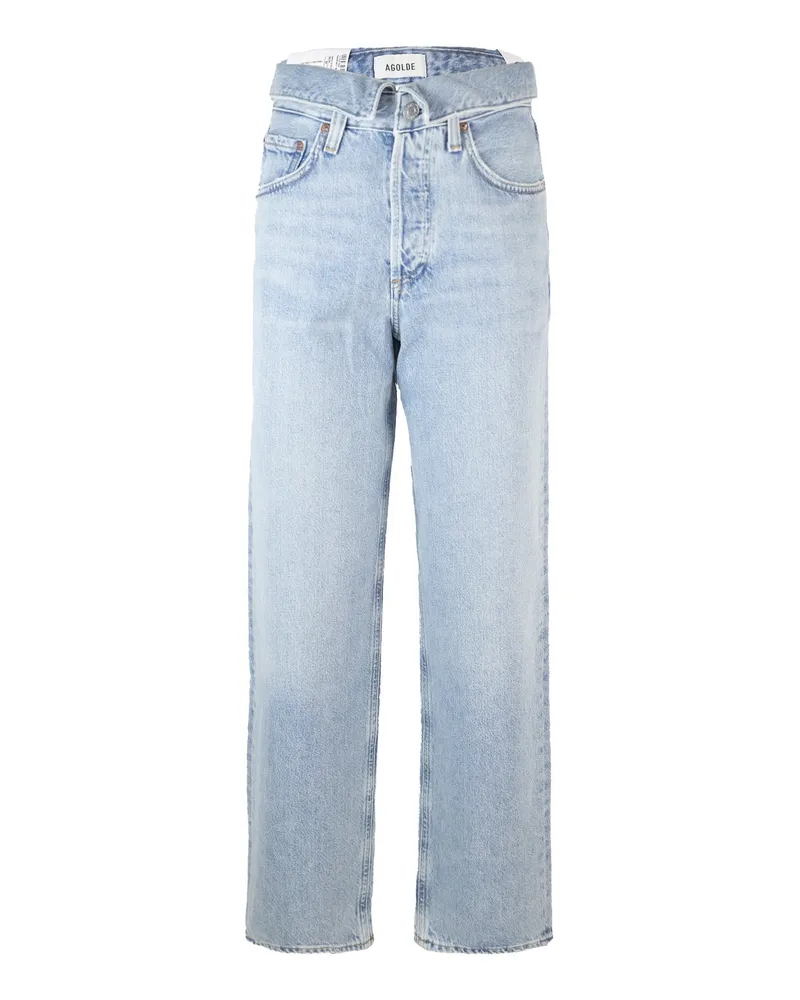 AGOLDE Jeans Echo Azzurro Syllable