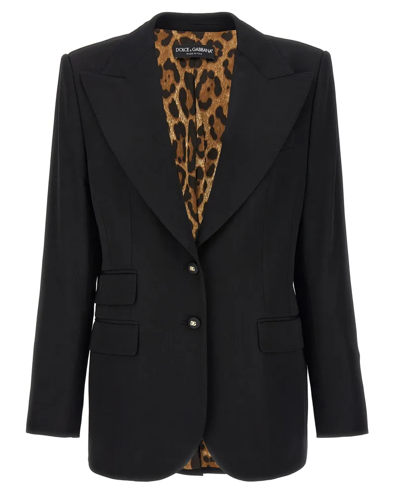 Dolce & Gabbana Turlington' Blazer Black