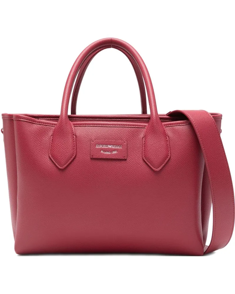 Emporio Armani Medium Tote -Tasche Bordeaux
