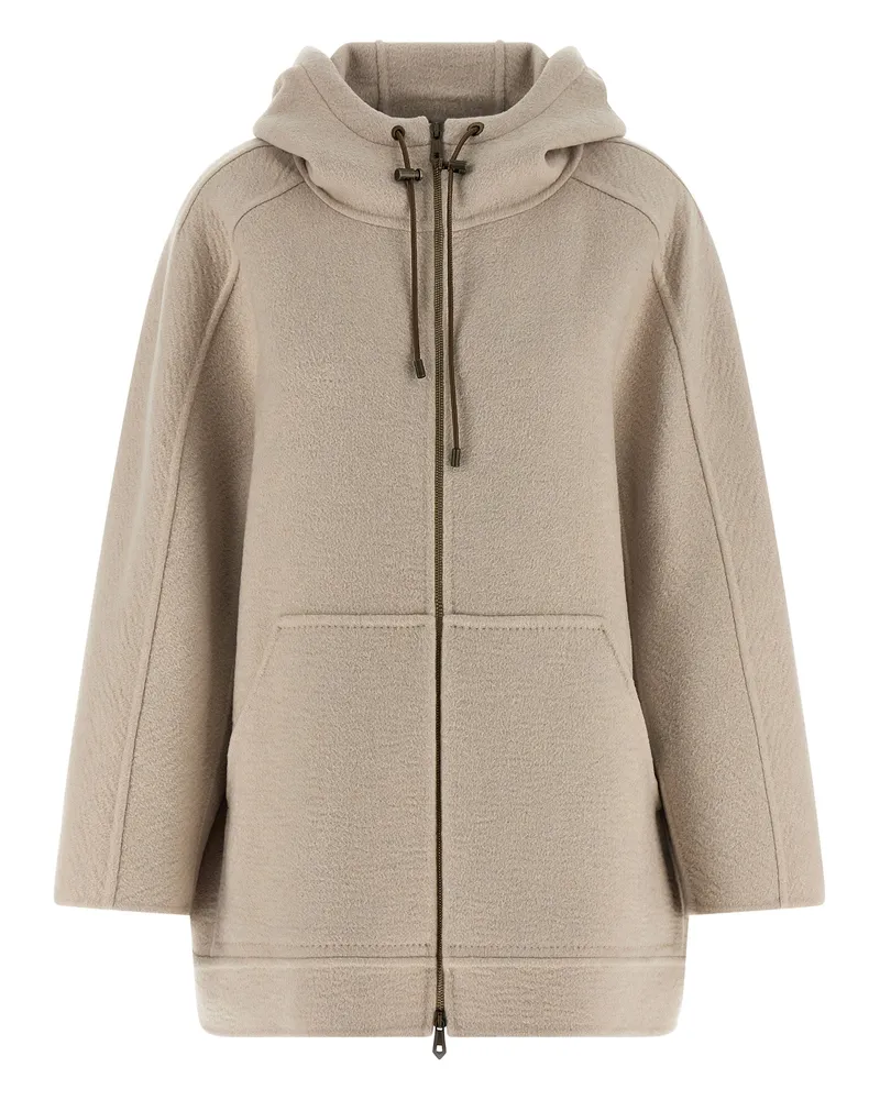 Max Mara Mantel „Gradi“ von Beige