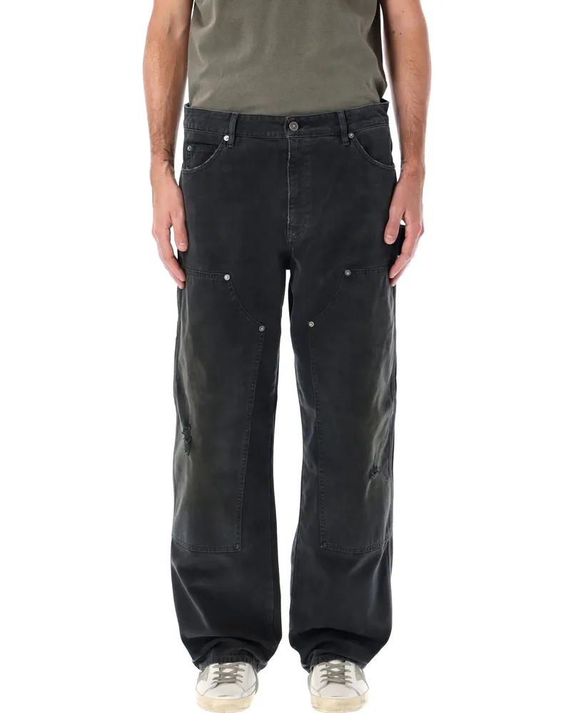 Golden Goose Goldene Gänsehose schwarz Black