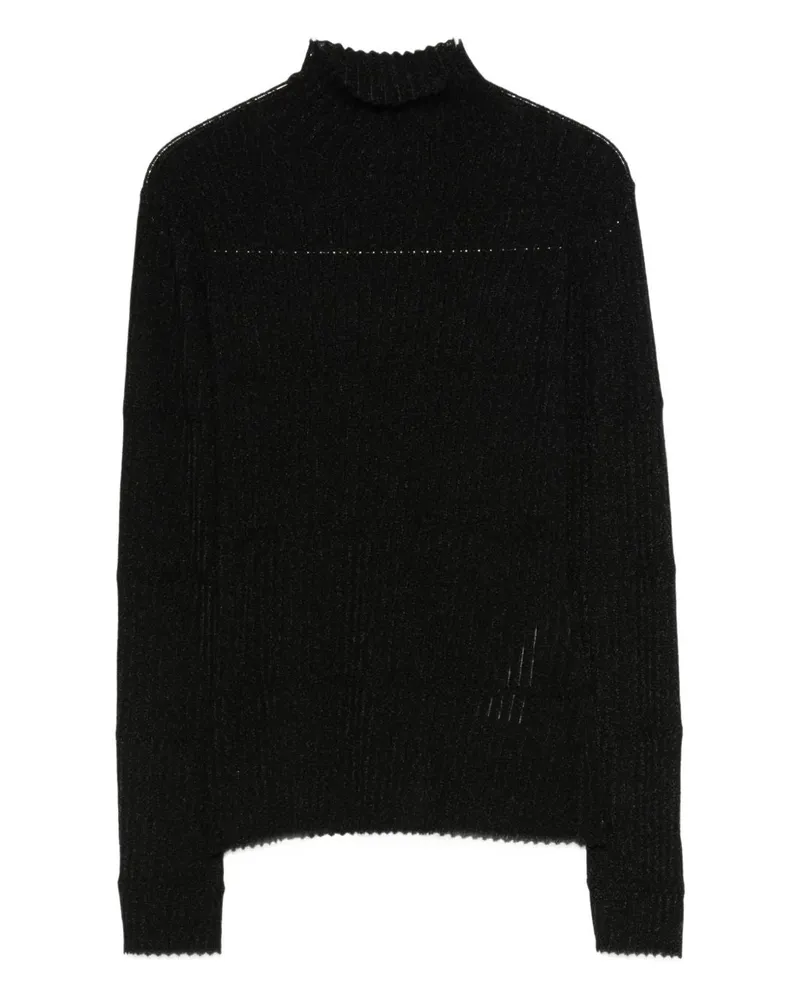 Emporio Armani Turtle Neck -Pullover Black