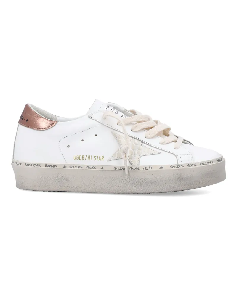 Golden Goose Golden Gänse -Turnschuhe White