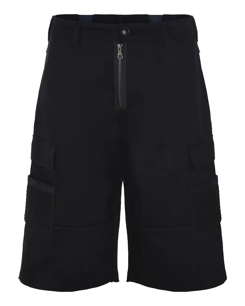 Andersson Bell Cargo Shorts aus Baumwolle Black