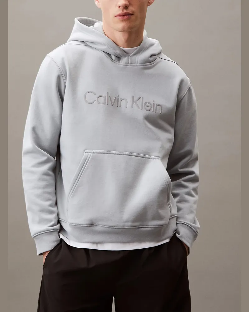 Calvin Klein Fleece Hoodie Grey