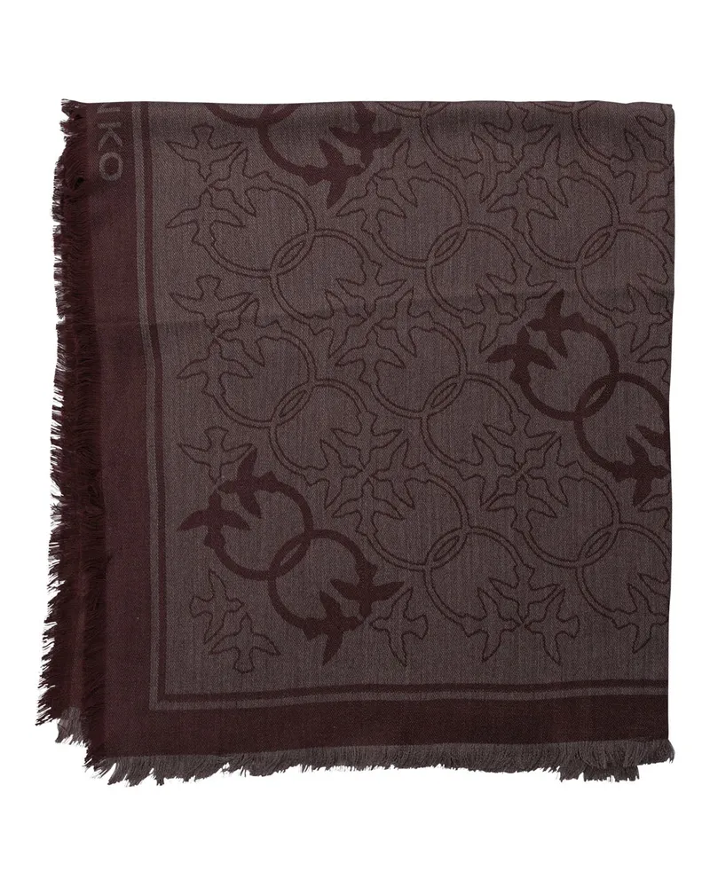 Pinko Schals Bordeaux
