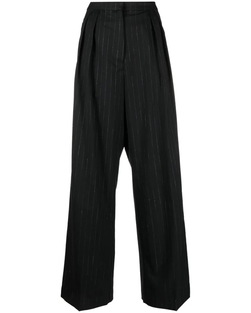 Róhe Wide Bein Nadelstreifenhose 