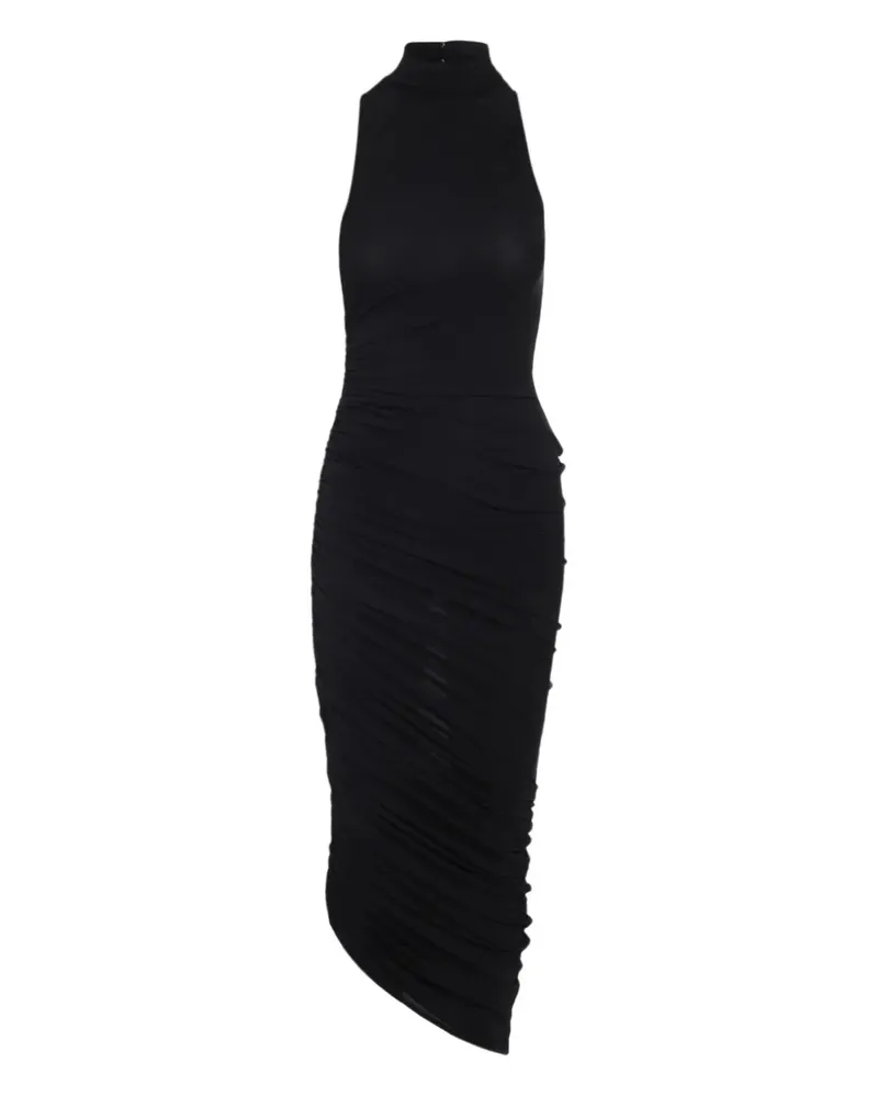 Jacquemus das asymmetrische Kleid von Piazza Black