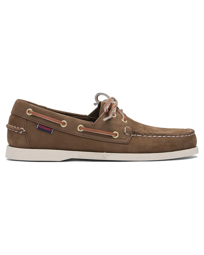 Sebago Ladungen und Hausschuhe Brown