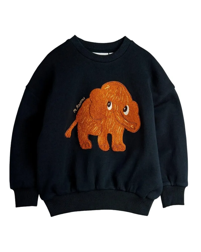 Mini Rodini Elefant" -Pullover Black