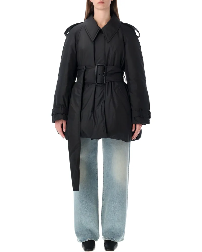 Burberry Mäntel Schwarz Black
