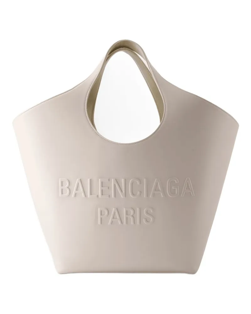 Balenciaga Mary Kate Tote  Lederschütter Weiß