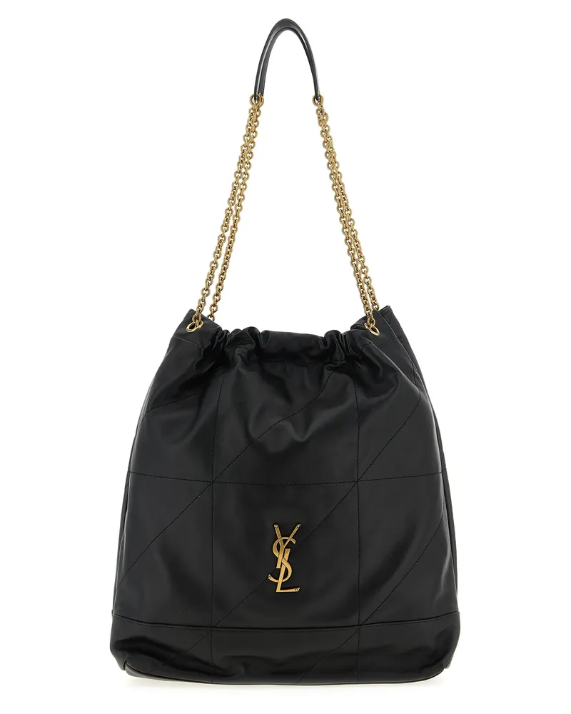 Saint Laurent Große Umhängetasche „Jamie“ von Black