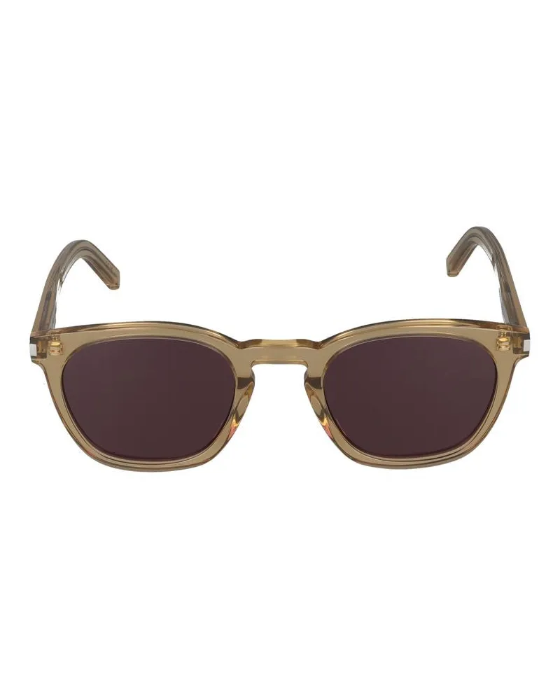Saint Laurent Sonnenbrille  Sl 28 055 Gelb Gelb Violett /23/140 055