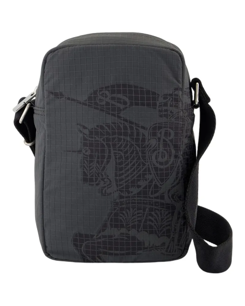 Burberry Ripstop Crossbody  Nylon Grey Grau