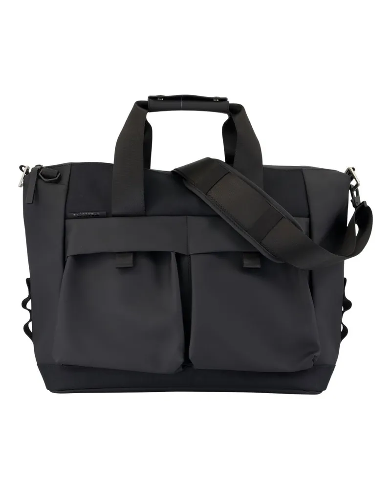 RAINS Otaru Wochenendtasche kleiner W3 Reisetasche Regen synthetische schwarz Schwarz