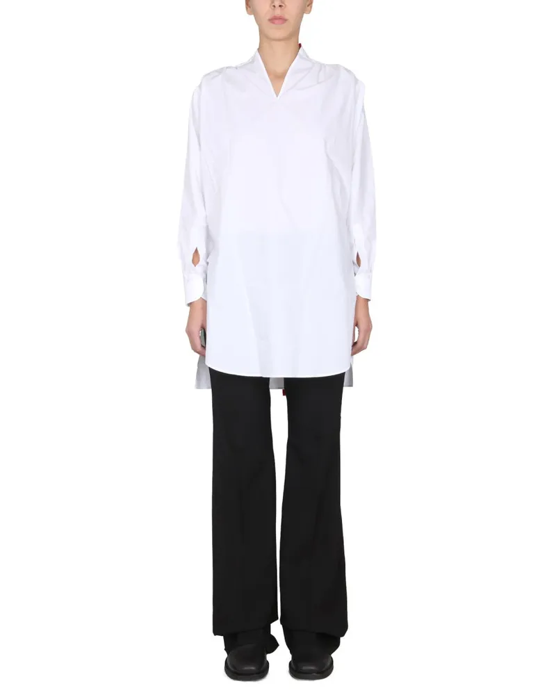 Raf Simons Baumwollhemd White