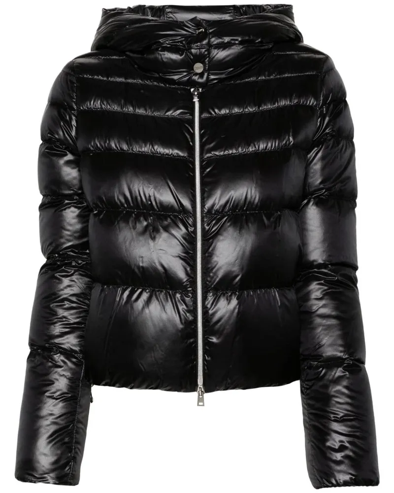 Herno Nylon Down Jacke Black