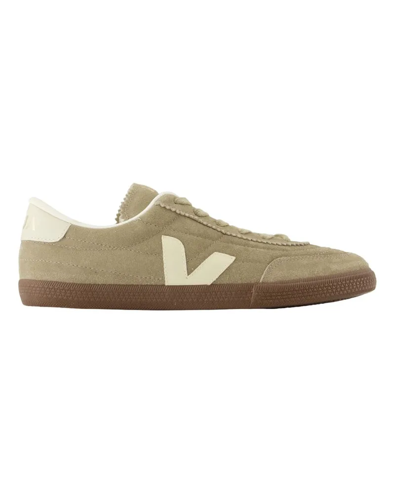 VEJA Panenka -Turnschuhe  Leder Khaki Khaki