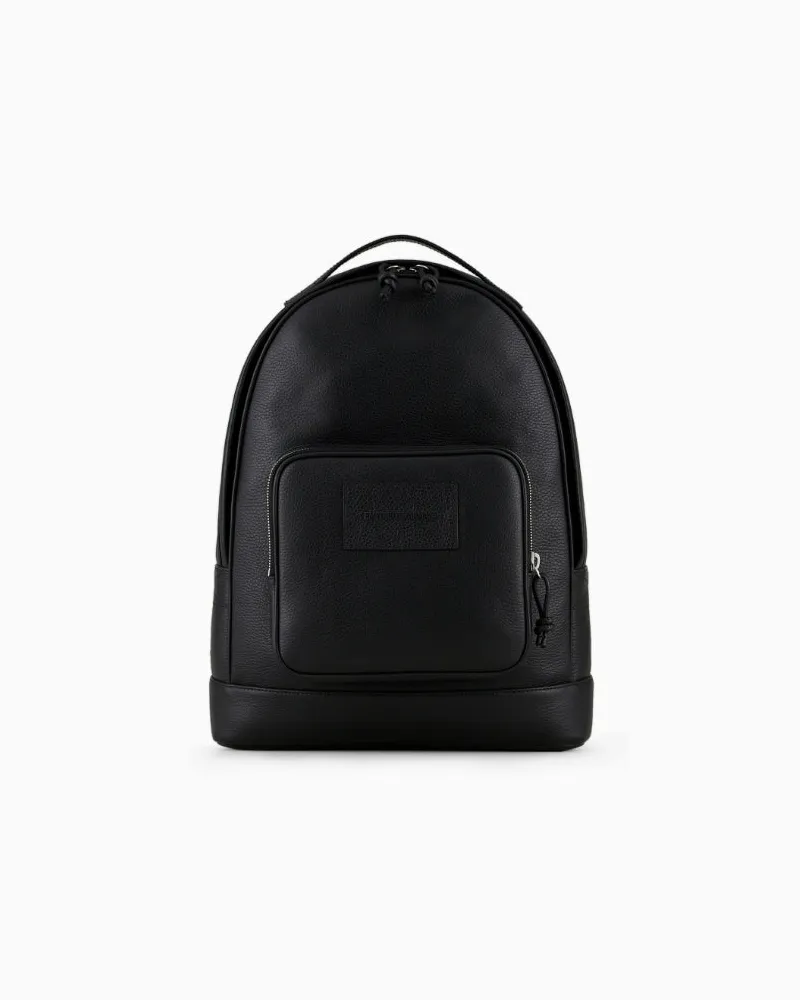 Emporio Armani Roundshape Rucksack Black
