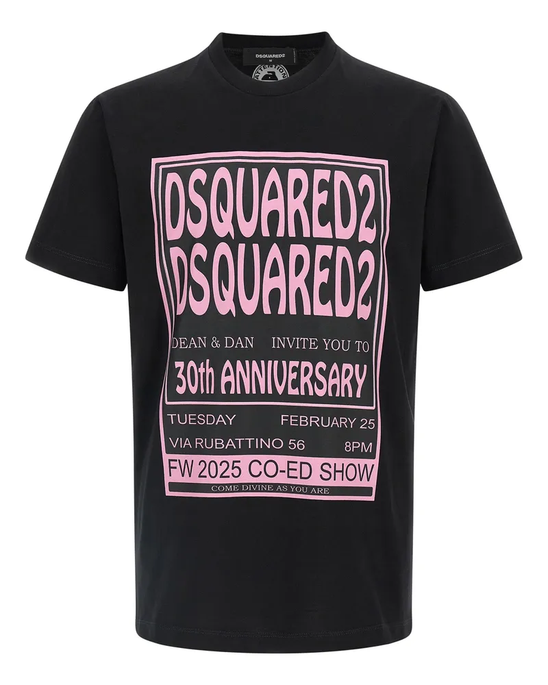 Dsquared2 dsquared2 Modenschau' T -Shirt Black