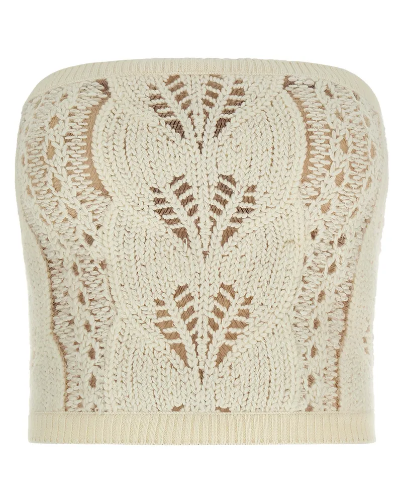 Ermanno Scervino TRICOT TOP White